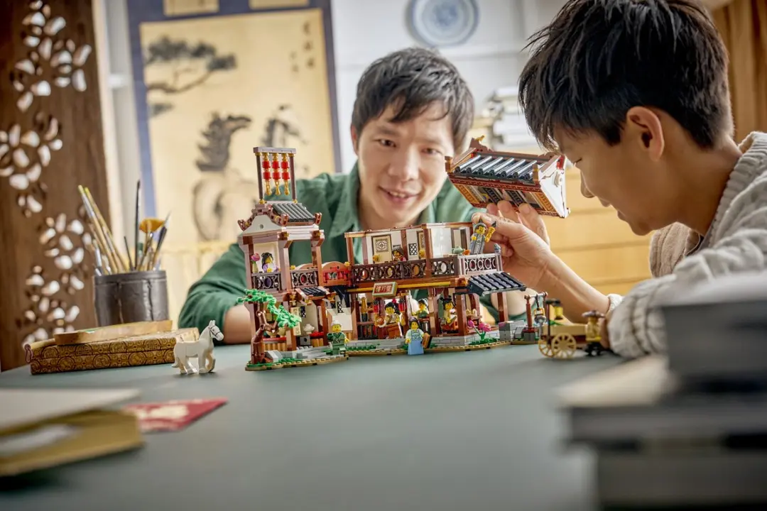 LEGO Chinese Festivals Historische Maanfeest Herberg 80121 - 1530 Stukken - Meerkleurig