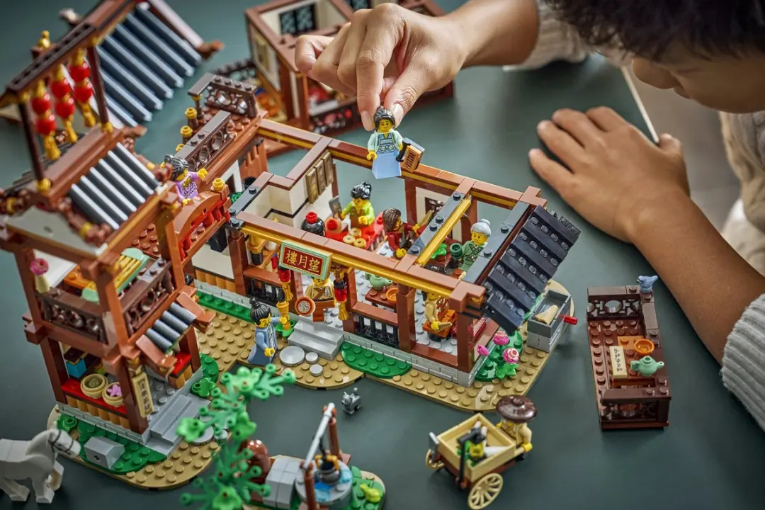 LEGO Chinese Festivals Historische Maanfeest Herberg 80121 - 1530 Stukken - Meerkleurig
