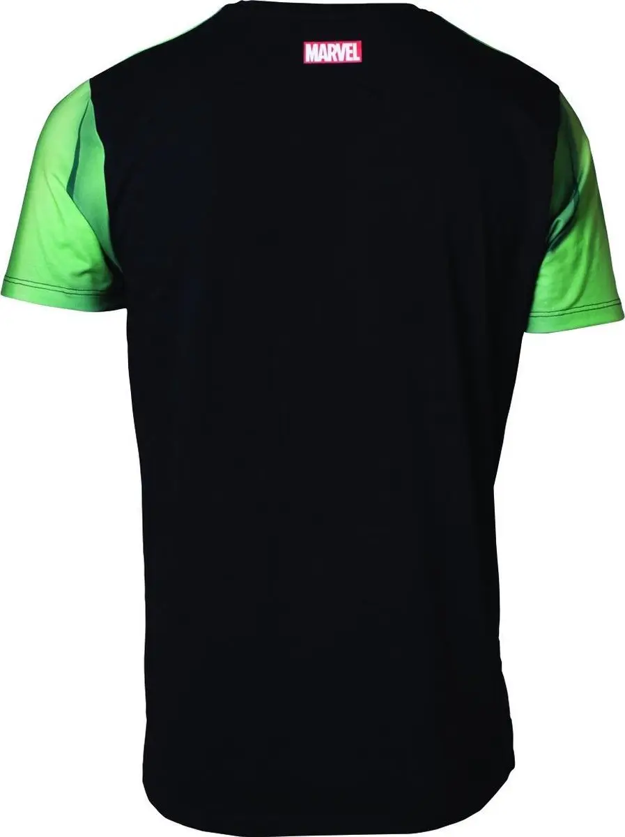 Marvel Hulk Heren T-shirt - Groen - Maat L