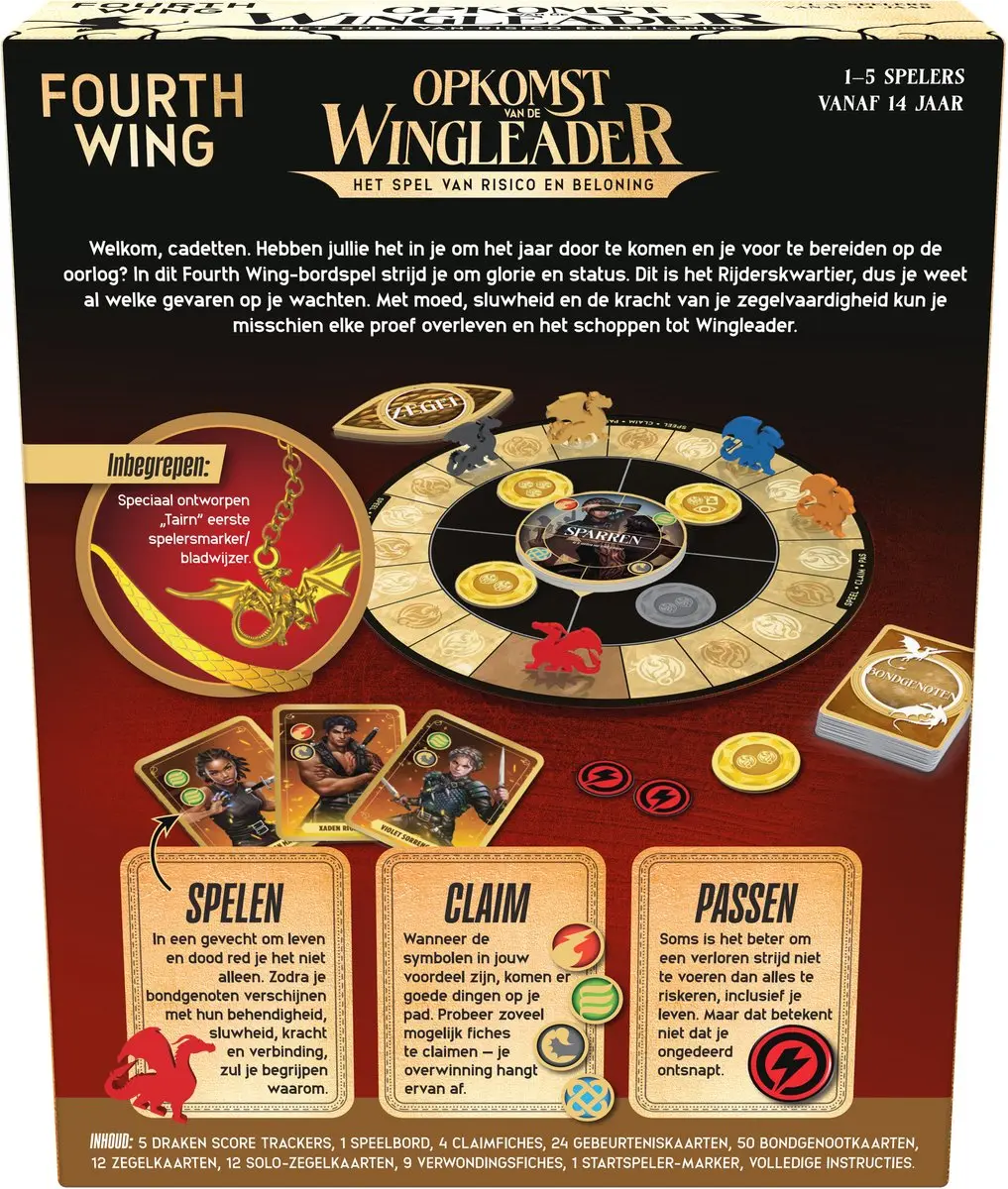 Goliath Fourth Wing Bordspel NL - Strategiespel - 1-5 Spelers