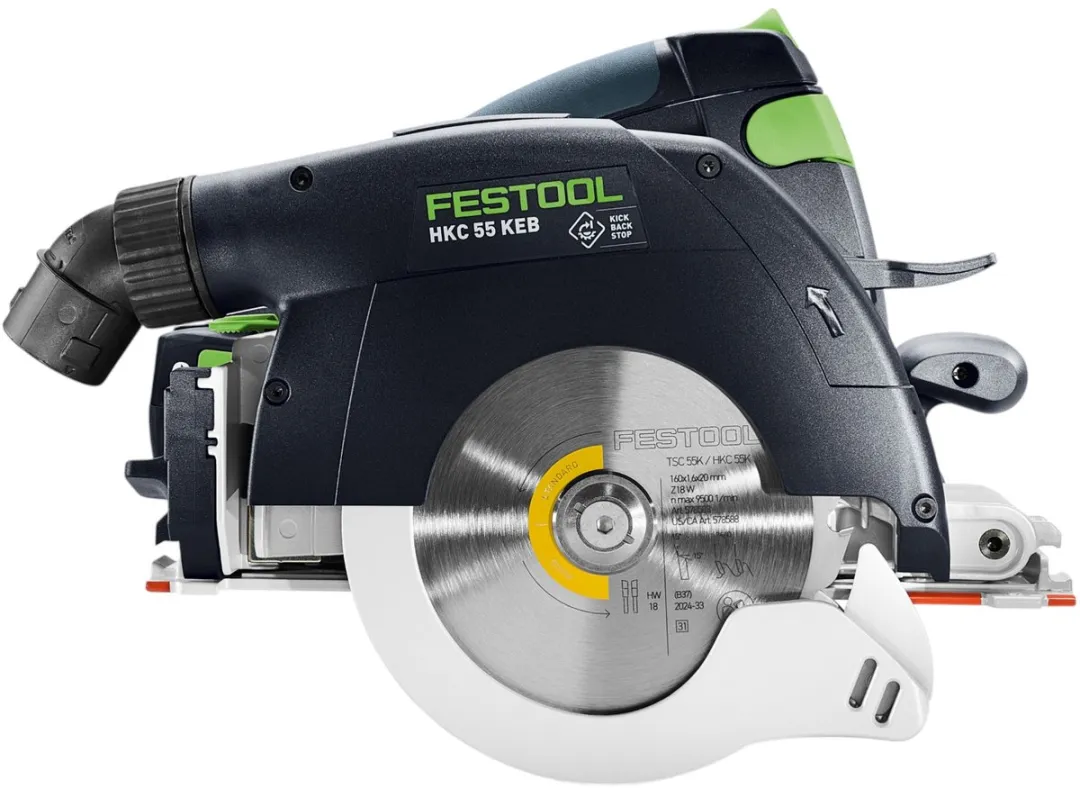 Festool HKC 55 KEB-Basic Accu-Cirkelzaag 18V 160mm - 2x 5,0Ah Accu