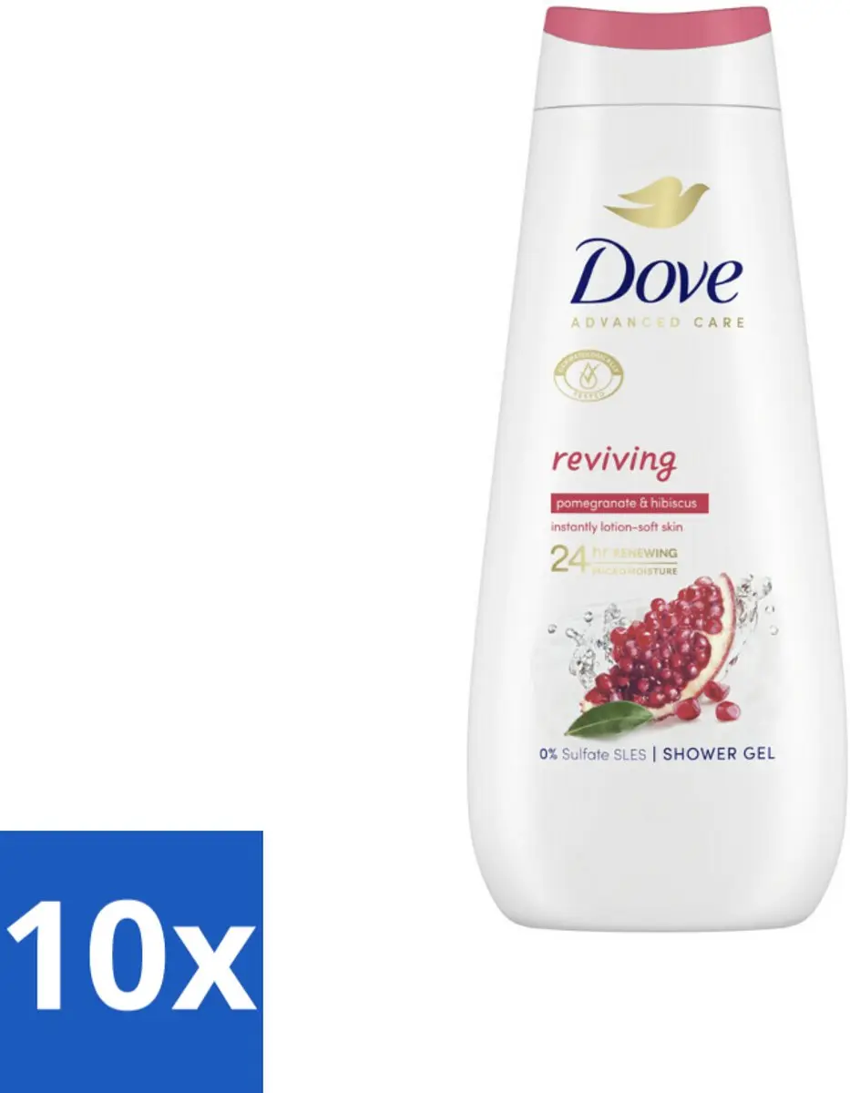 Dove Reviving Douchecrème Granaatappel & Hibiscus 400ml
