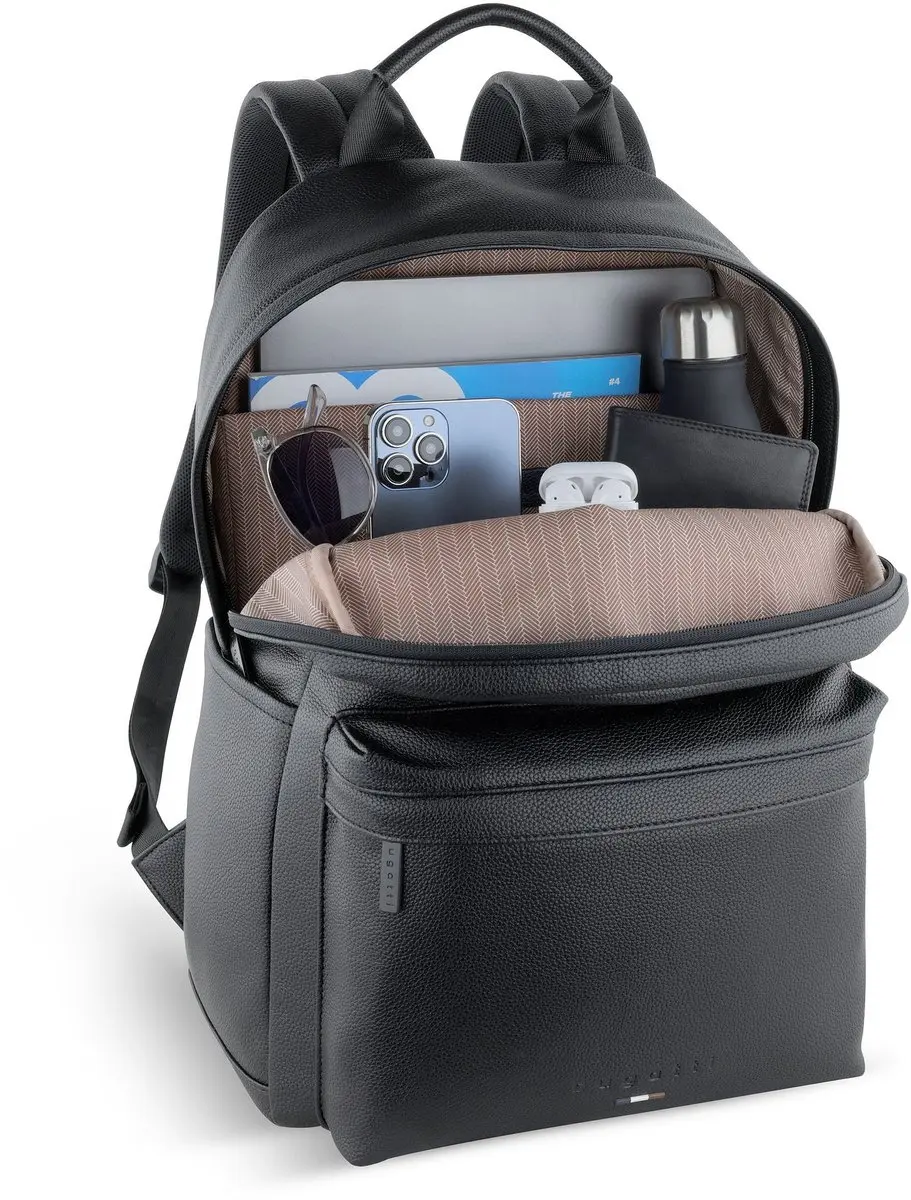 Bugatti Rico Backpack 49470501 - Laptoprugzak 10" - Zwart
