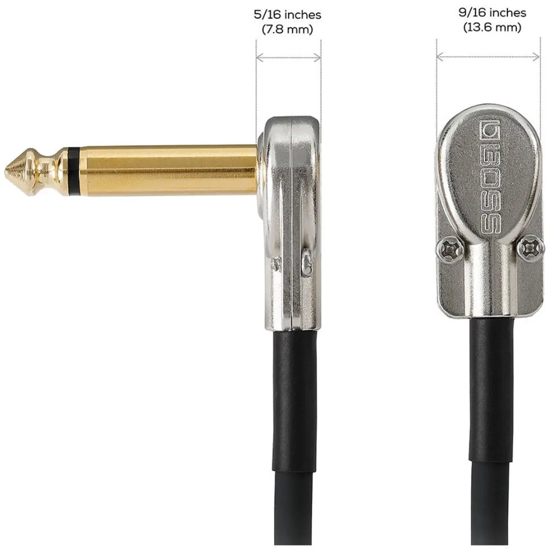 BOSS BPC-18 Patchkabel 0,45m - Zwart