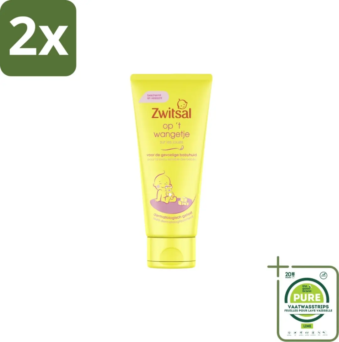 Zwitsal Op 't Wangetje Gezichtcrème 200ml