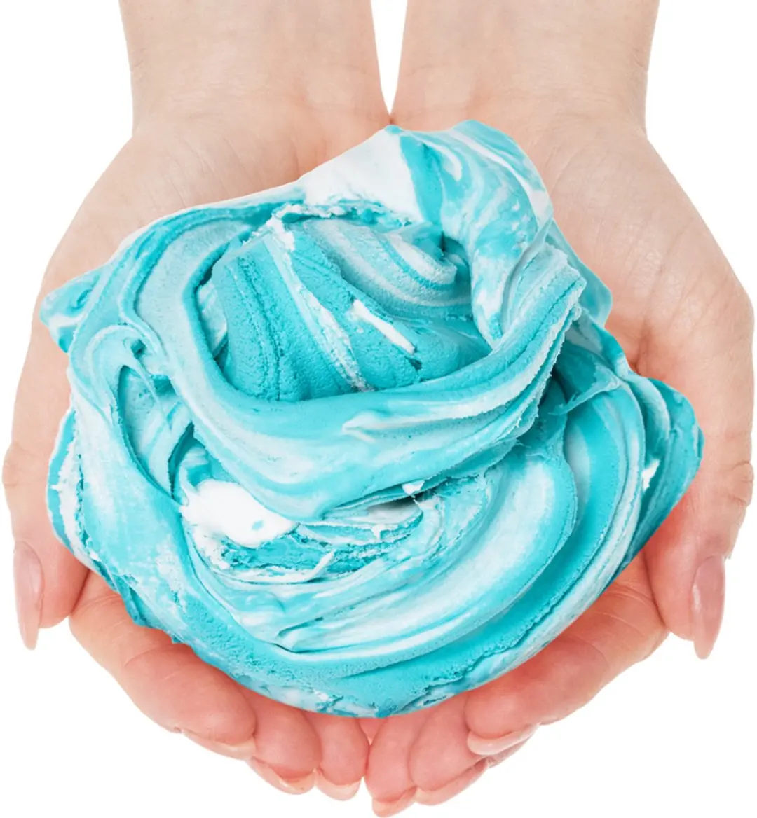 Paladone Butter Cloudz Swirls Slijm - Blue Raspberry Cotton Candy 340g