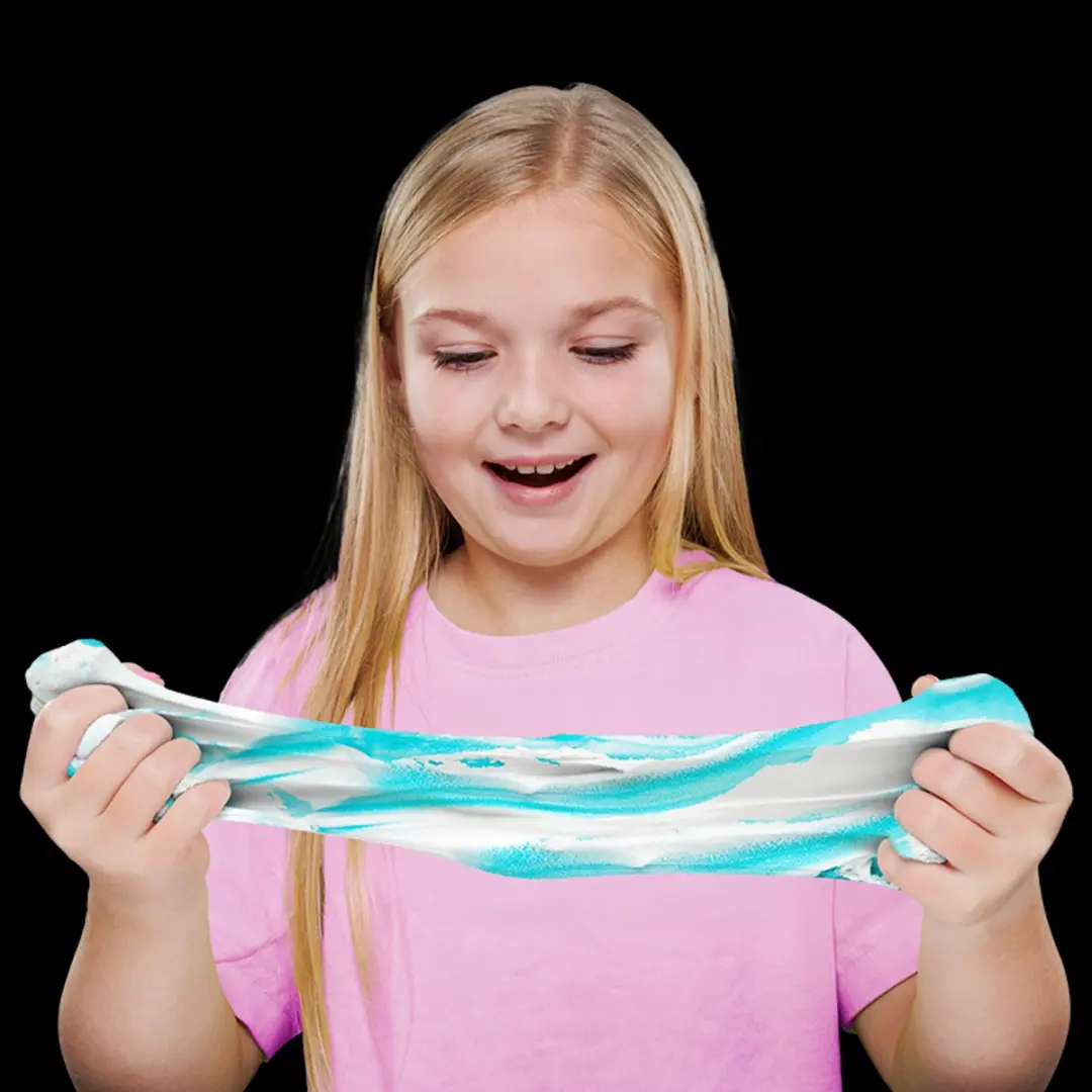 Paladone Butter Cloudz Swirls Slijm - Blue Raspberry Cotton Candy 340g