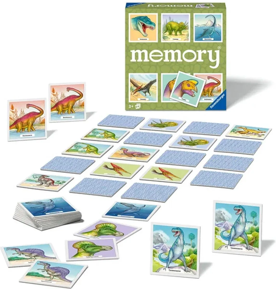 Ravensburger Dinosaur Memory 20924 - 2-8 spelers