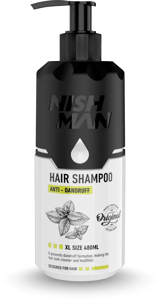 Nishman Anti-Dandruff Shampoo 480ml