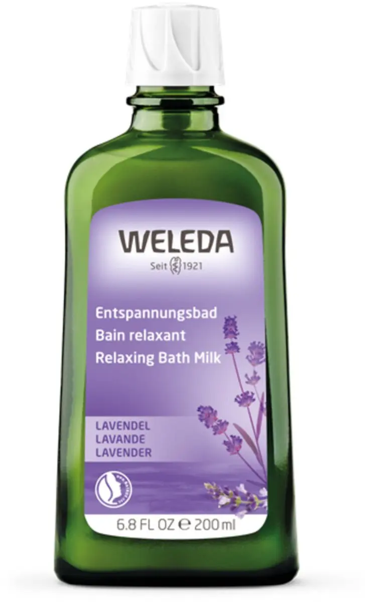 Weleda Ontspanningsbadmelk Lavendel 200ml - 10 Stuks