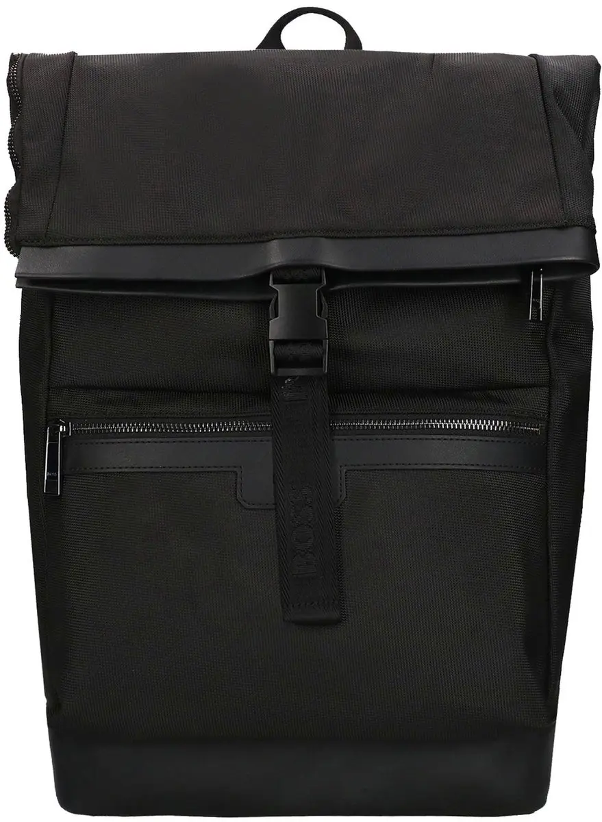 Boss Ray Rolltop Backpack black