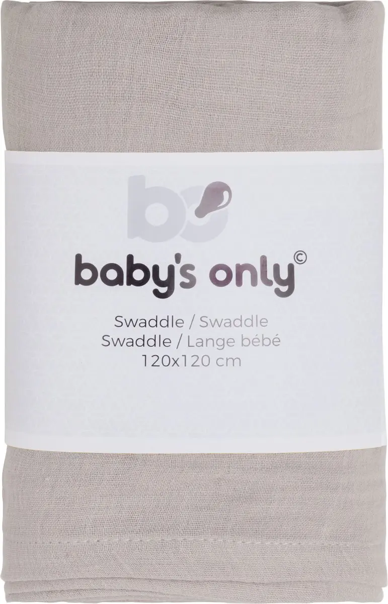 Baby's Only Inbakerdoek Breeze Urban Taupe 120x120cm