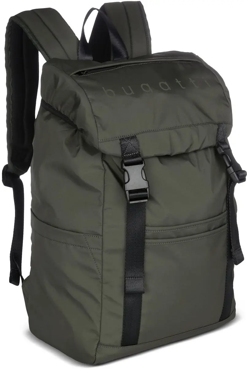 Bugatti Backpack 49519684 - 15 inch - 5 Vakken - Olive