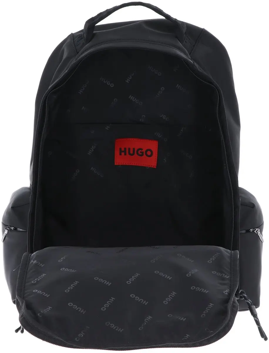 Hugo Godric Backpack 15 inch - 5 Vakken - Zwart