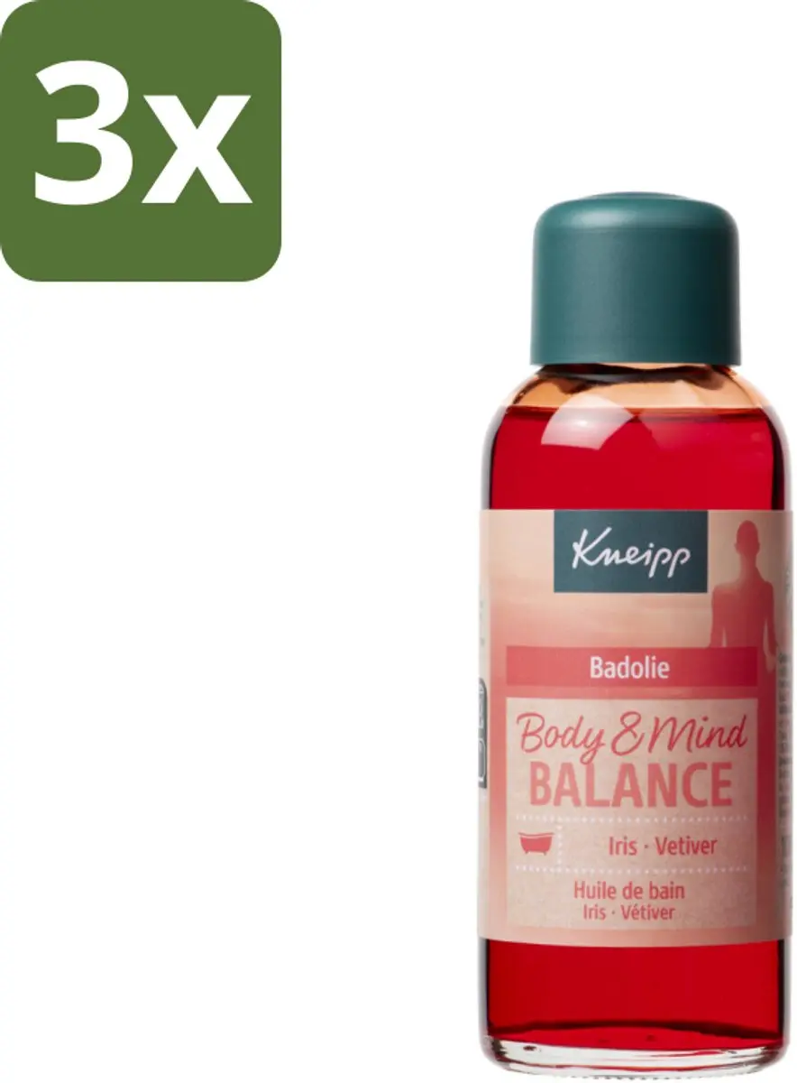 Kneipp Badolie Body & Mind Balance Iris & Vetiver 100ml