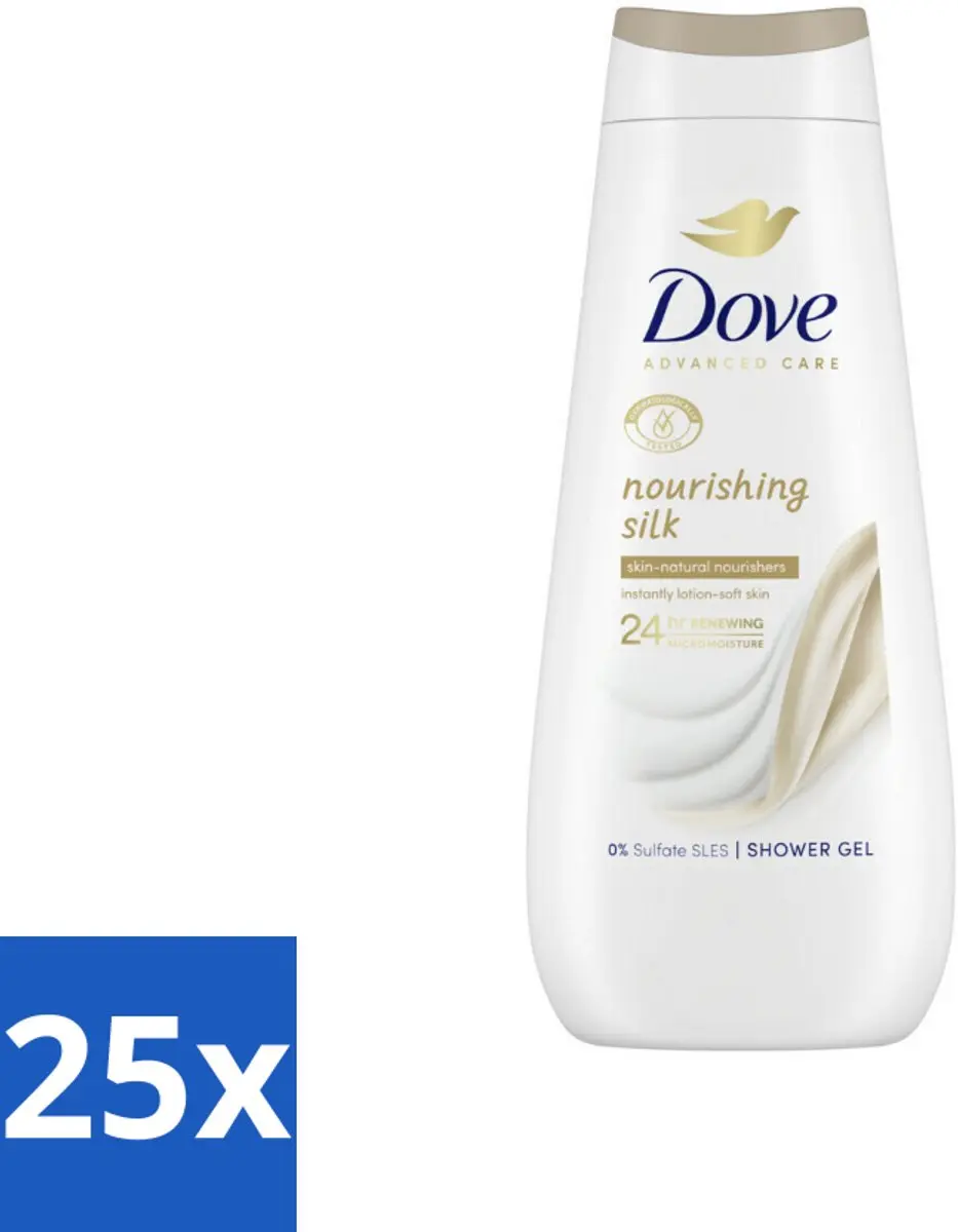Dove Nourishing Silk Douchecrème 400ml