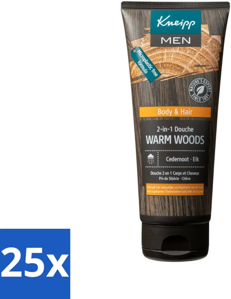 Kneipp Men Warm Woods Douchegel 200ml