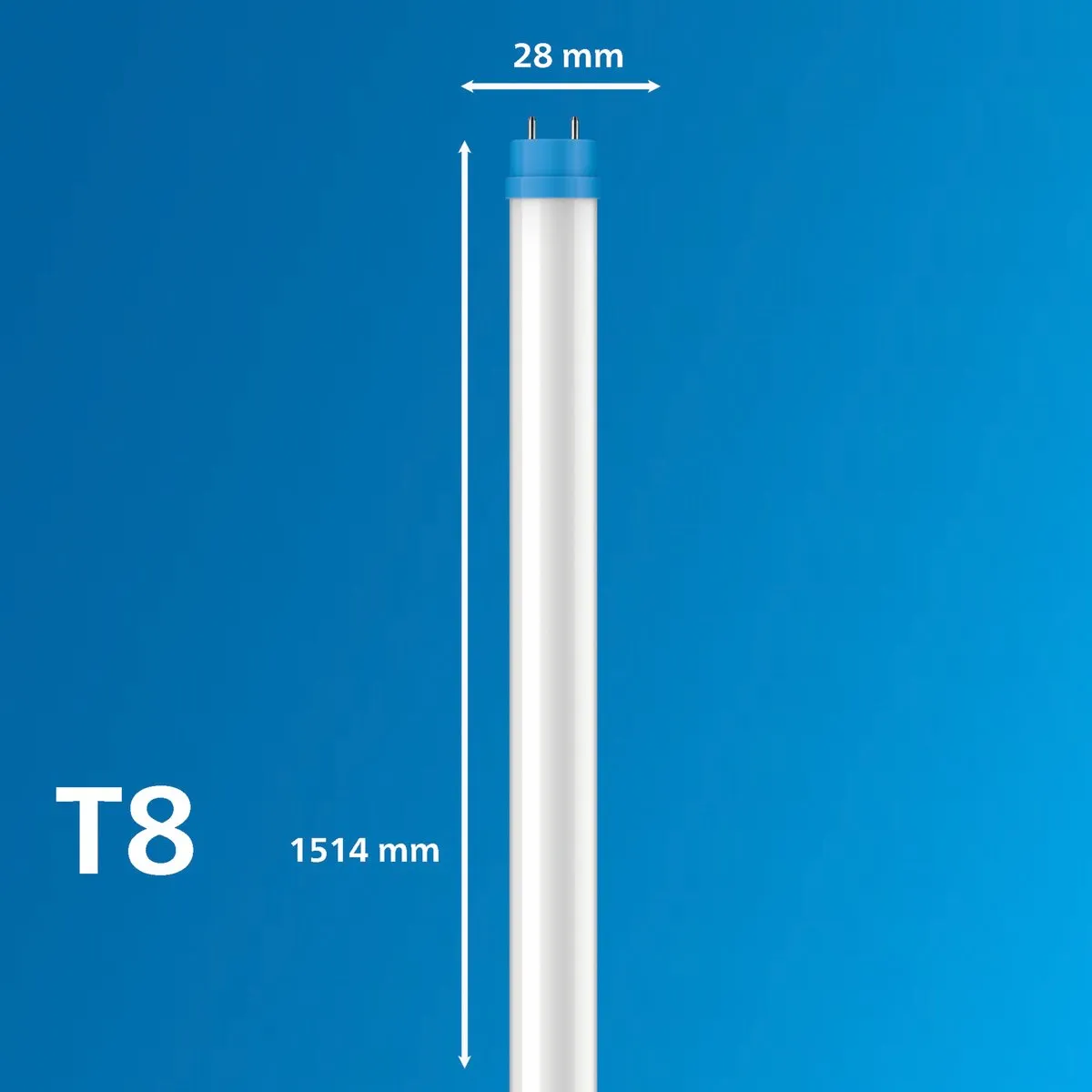 Philips LED TL Buis T8 Ultra Output 25.9W - 1500mm - Mat - Wit licht