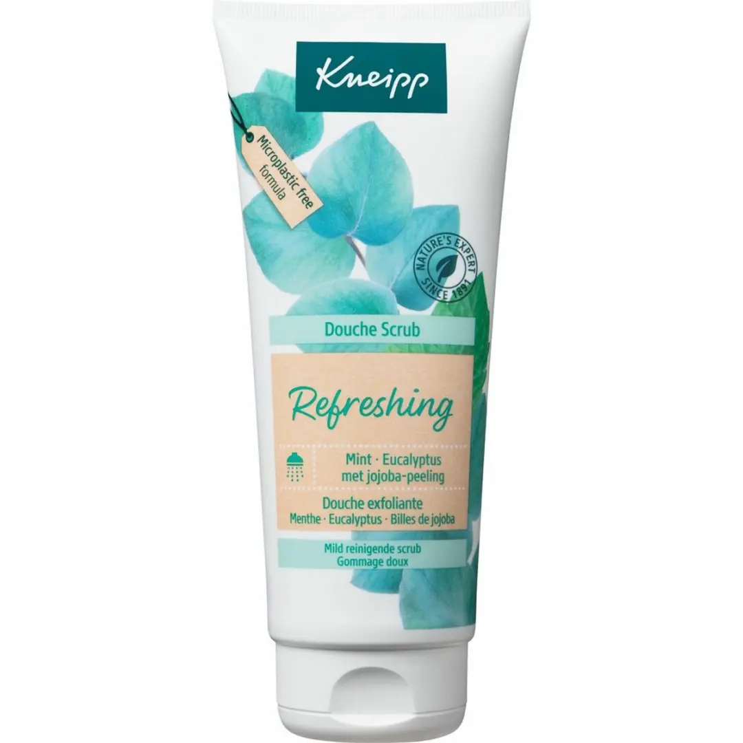Kneipp Douche Scrub Mint & Eucalyptus 200ml - 7 Stuks