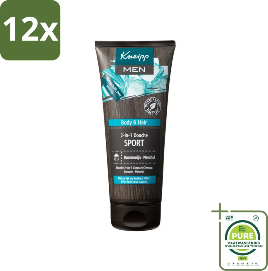 Kneipp Sport Douche 2-in-1 Men 200ml