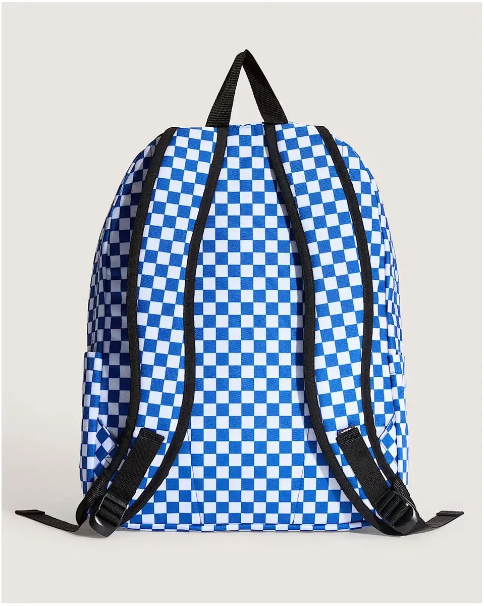 Vans Old Skool Check Rugzak 22L - 15 inch - Classic Blue VN000H4X10Z1