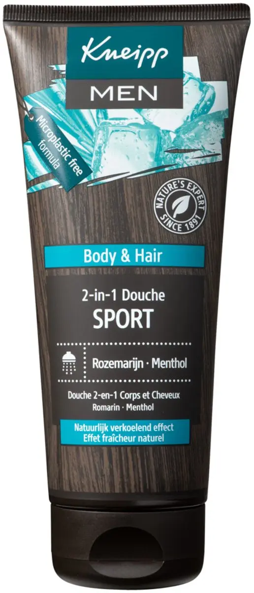 Kneipp Sport Douche 2-in-1 Men 200ml - 3 Stuks