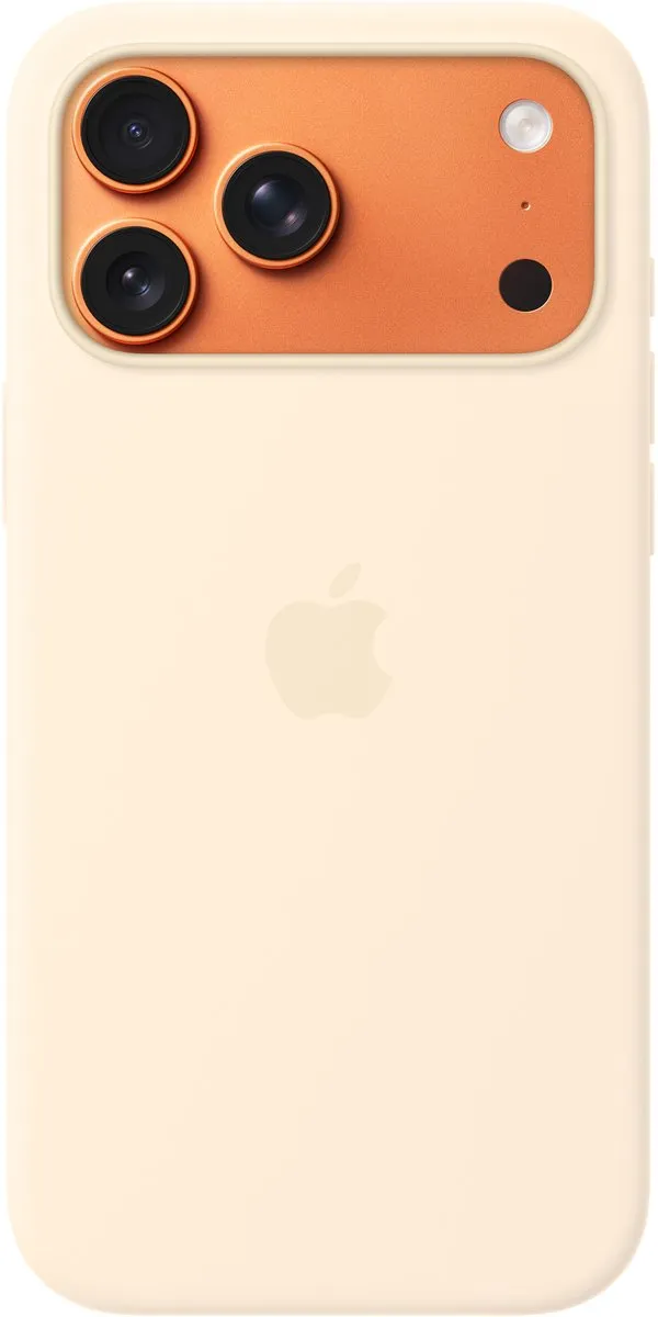 Apple iPhone 17 Pro Max Siliconenhoesje MHW54ZM/A - MagSafe - Vanille