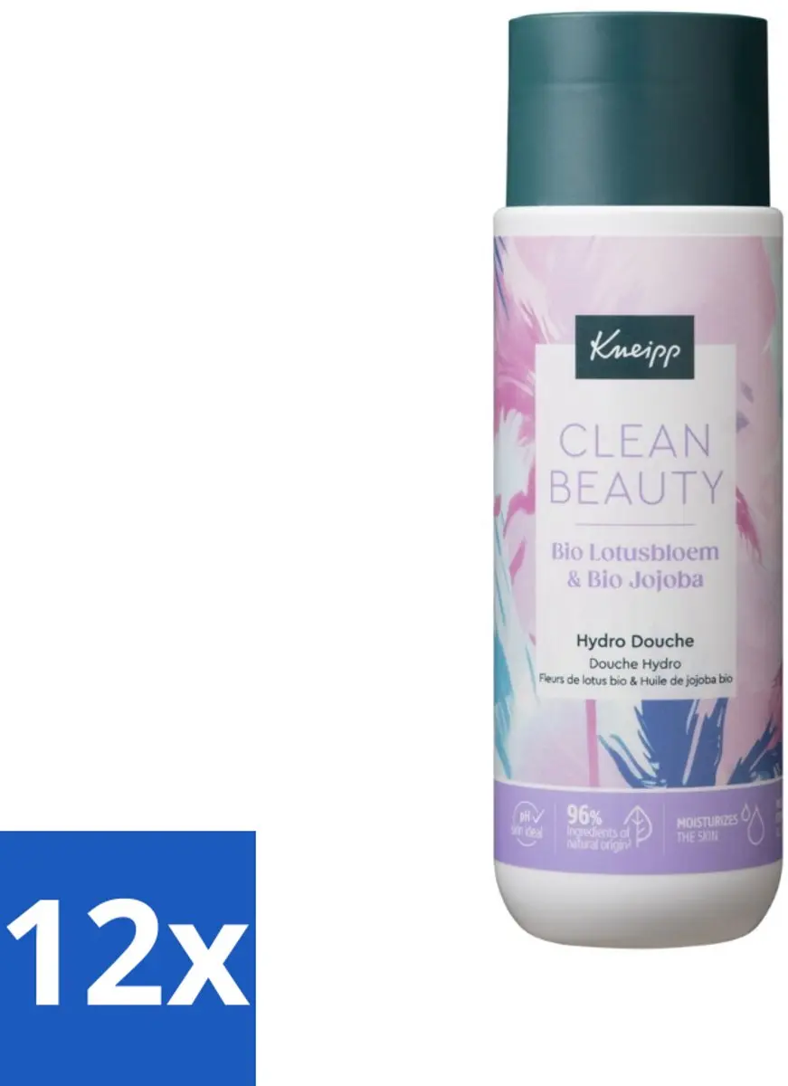 Kneipp Clean Beauty Douchegel Lotus & Jojoba 200ml