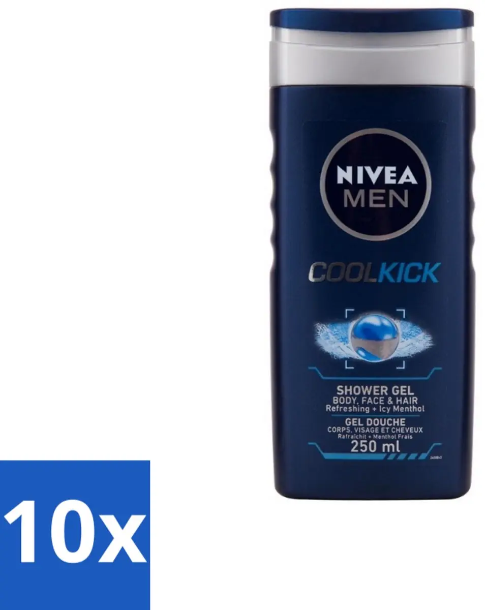 NIVEA MEN Cool Kick Douchegel 250ml
