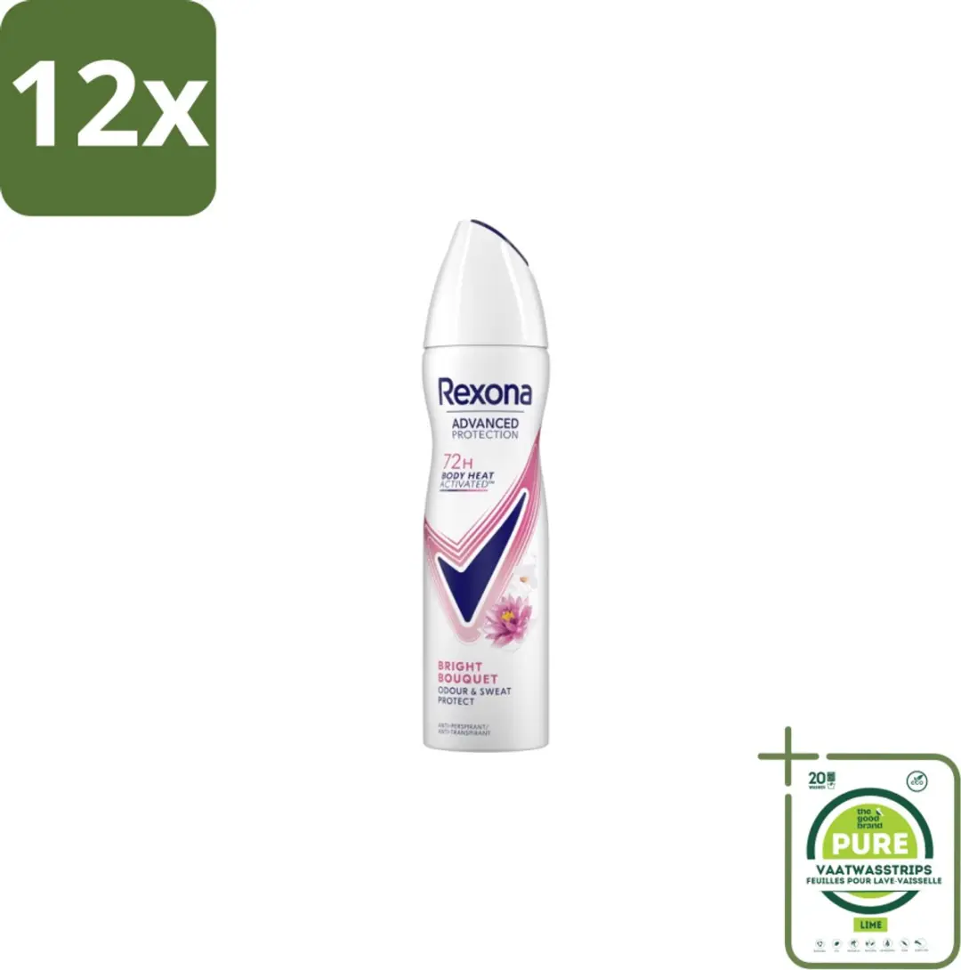 Rexona Advanced Protection Bright Bouquet Deodorant Spray 150ml