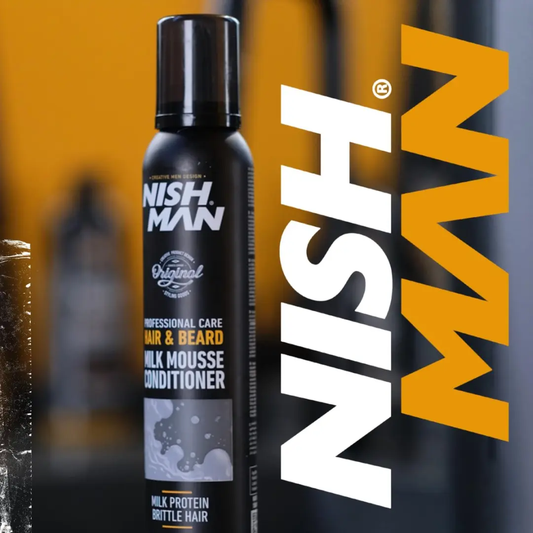 Nishman Hair & Beard Milk Mousse Conditioner 200ml