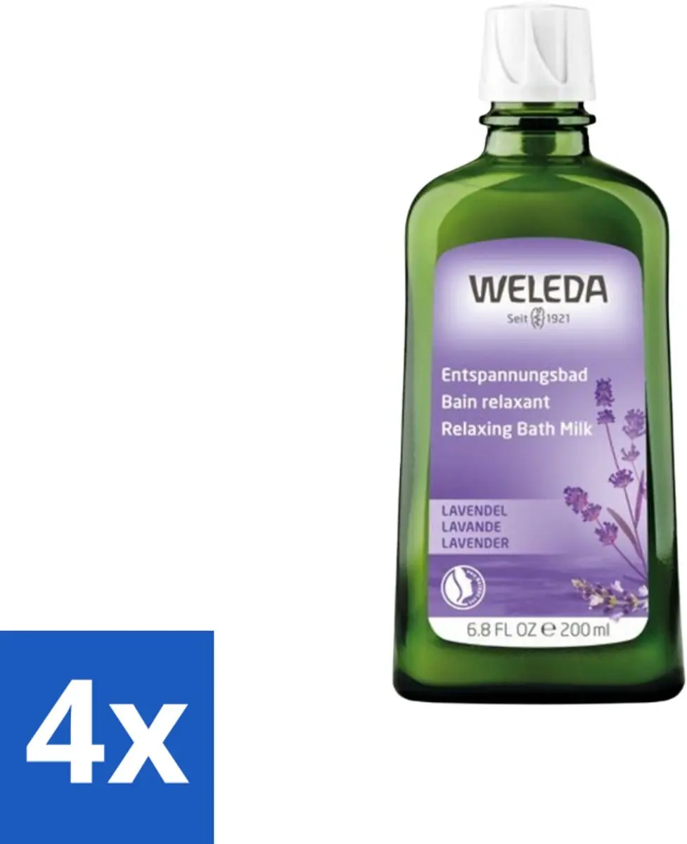 Weleda Ontspanningsbadmelk Lavendel 200ml