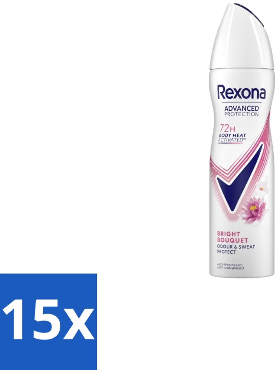 Rexona Advanced Protection Bright Bouquet Deodorant Spray 150ml
