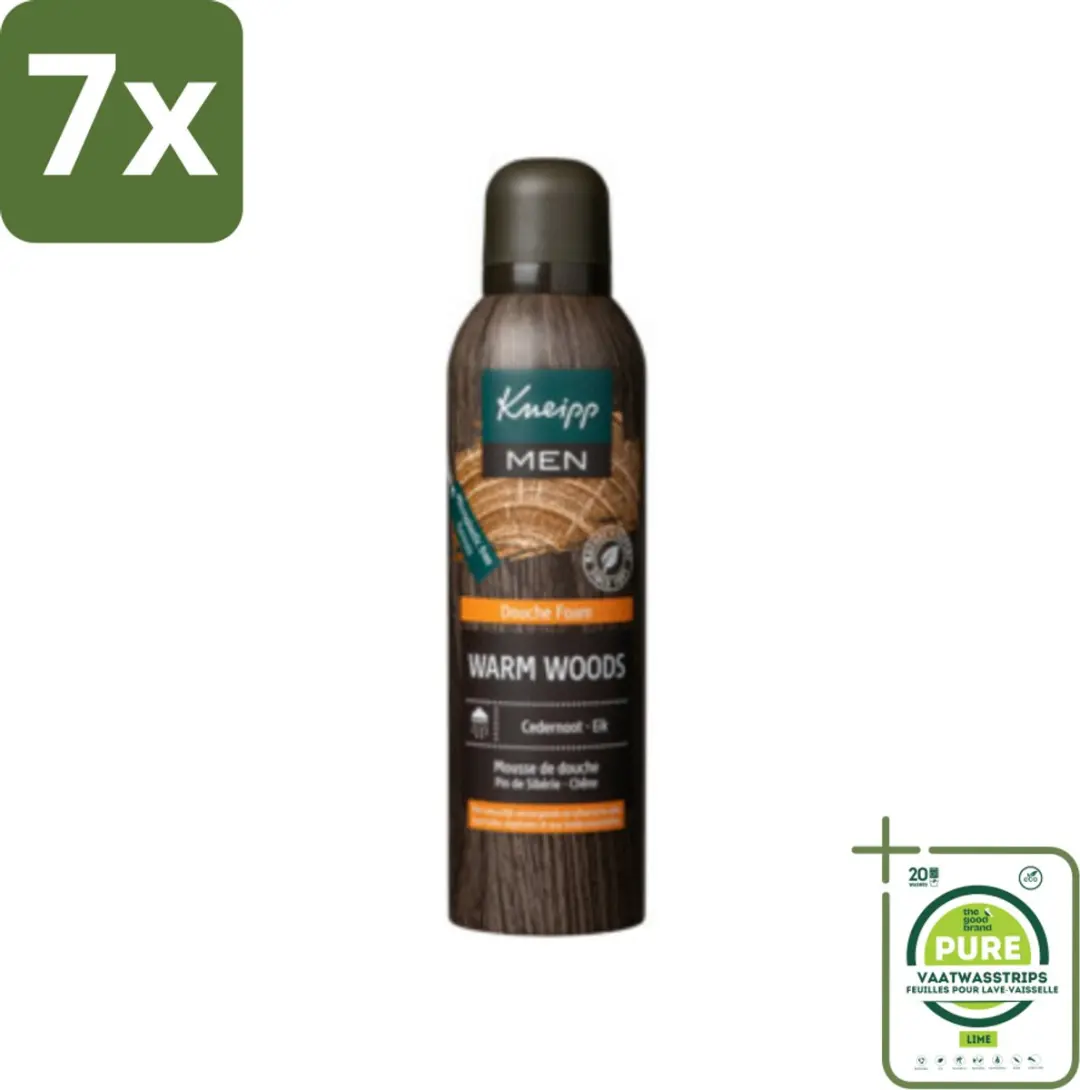 Kneipp Men Warm Woods Douche Schuim 1400ml