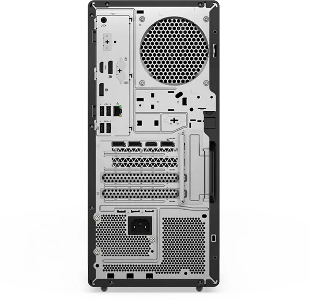 Lenovo ThinkCentre M90t Gen 6 Intel Core Ultra 5 225 Tower PC - Zwart - afbeelding 6 van 6