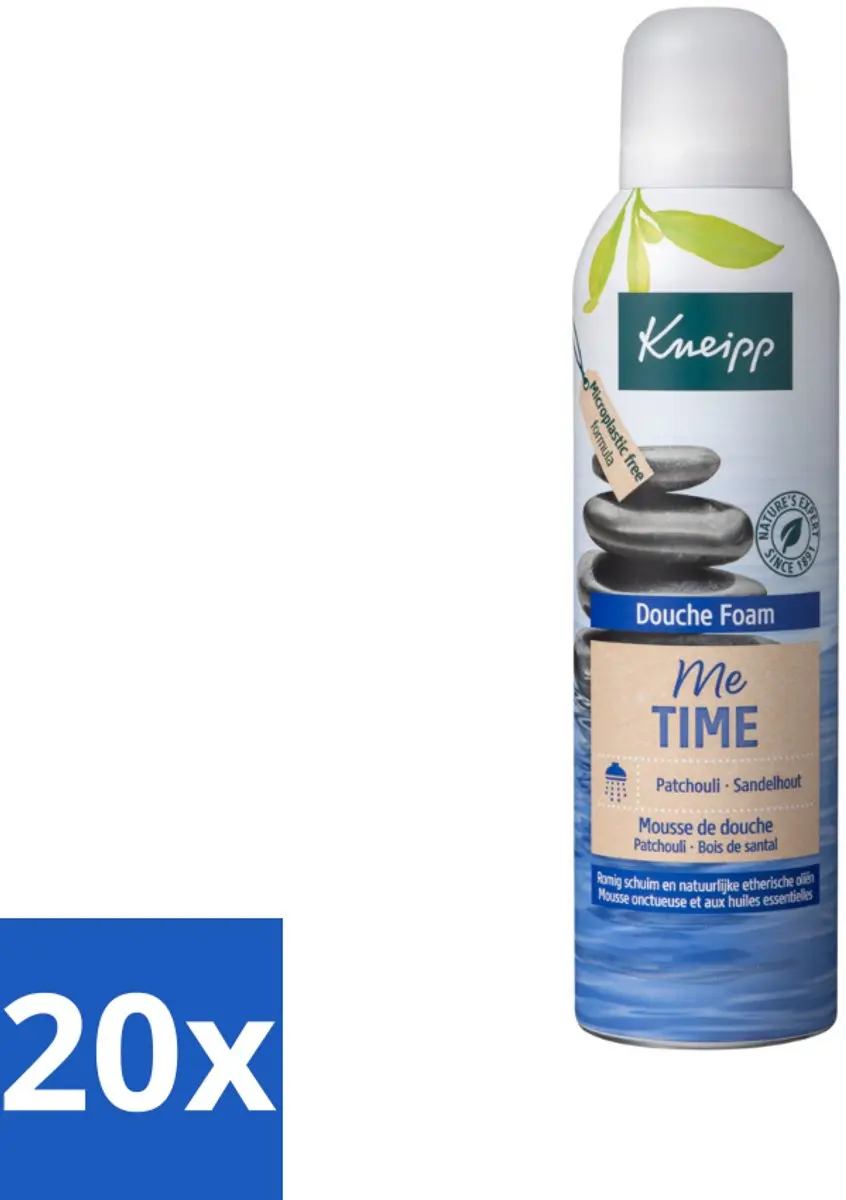 Kneipp Me-Time Douche Schuim Patchouli & Sandelhout 200ml