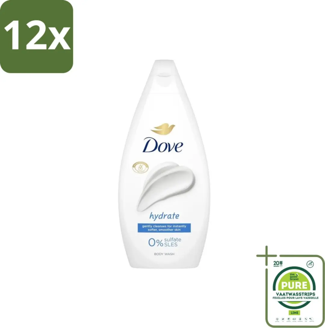 Dove Douchecrème Hydrate 3000ml