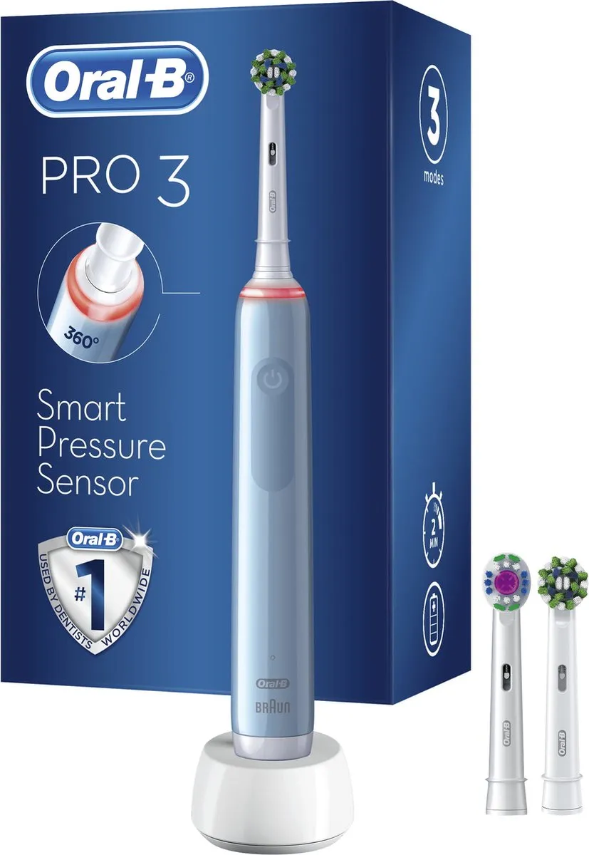 Oral-B PRO3 3700 Elektrische Tandenborstel - Blauw