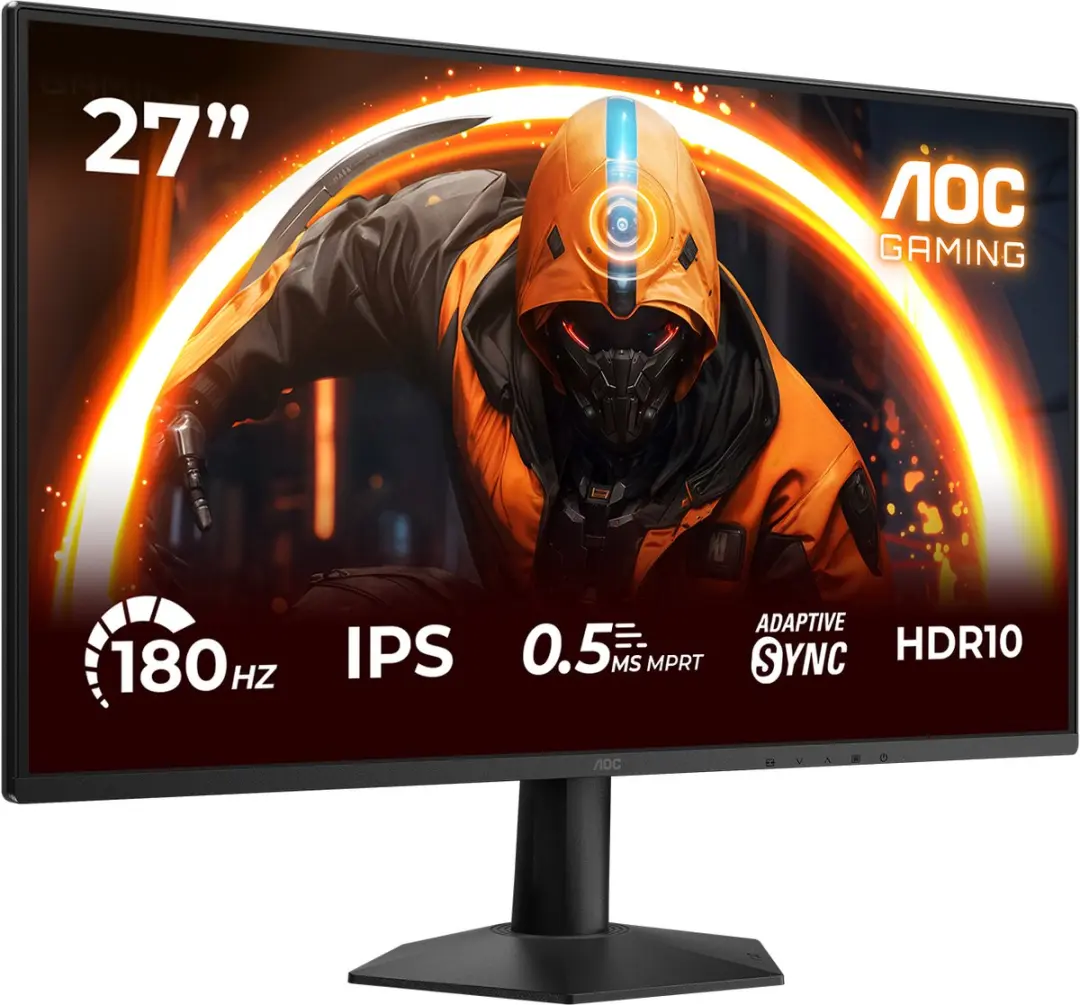AOC 27G50F Monitor 27" Full HD - Zwart - afbeelding 6 van 6