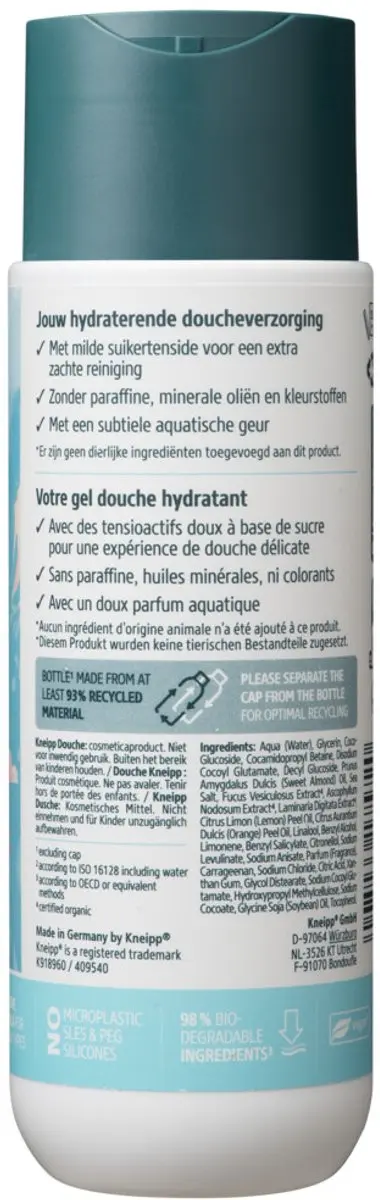 Kneipp Douchegel Algen & Zeezout 200ml - 10 Stuks