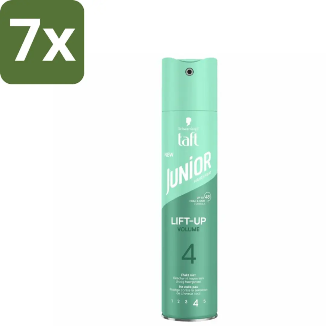 Taft Lift-Up Volume 4 Haarspray 250ml - 7 Stuks