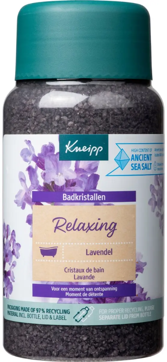 Kneipp Badkristallen Lavendel 600g - 15 Stuks