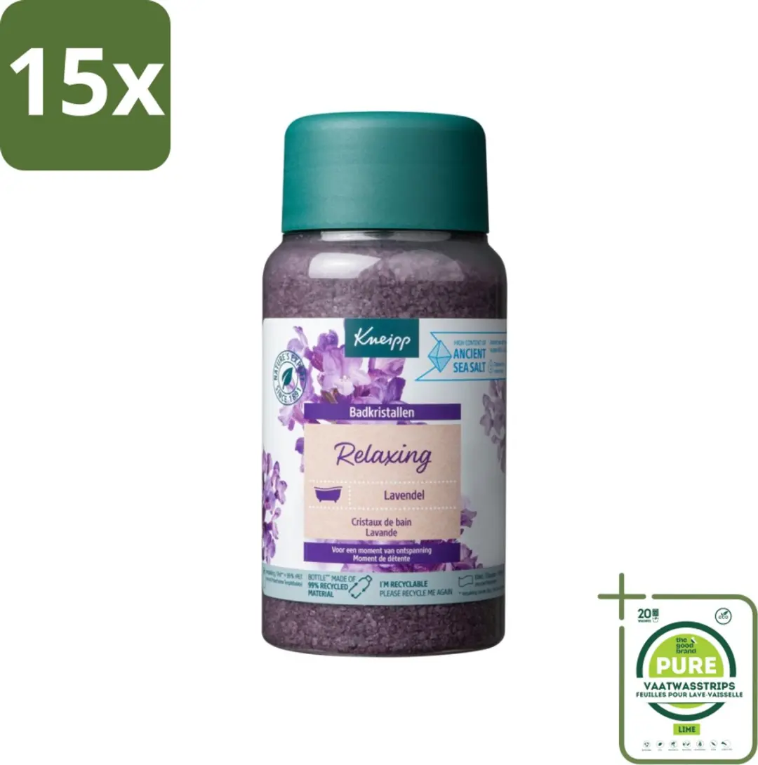 Kneipp Badkristallen Lavendel 600g