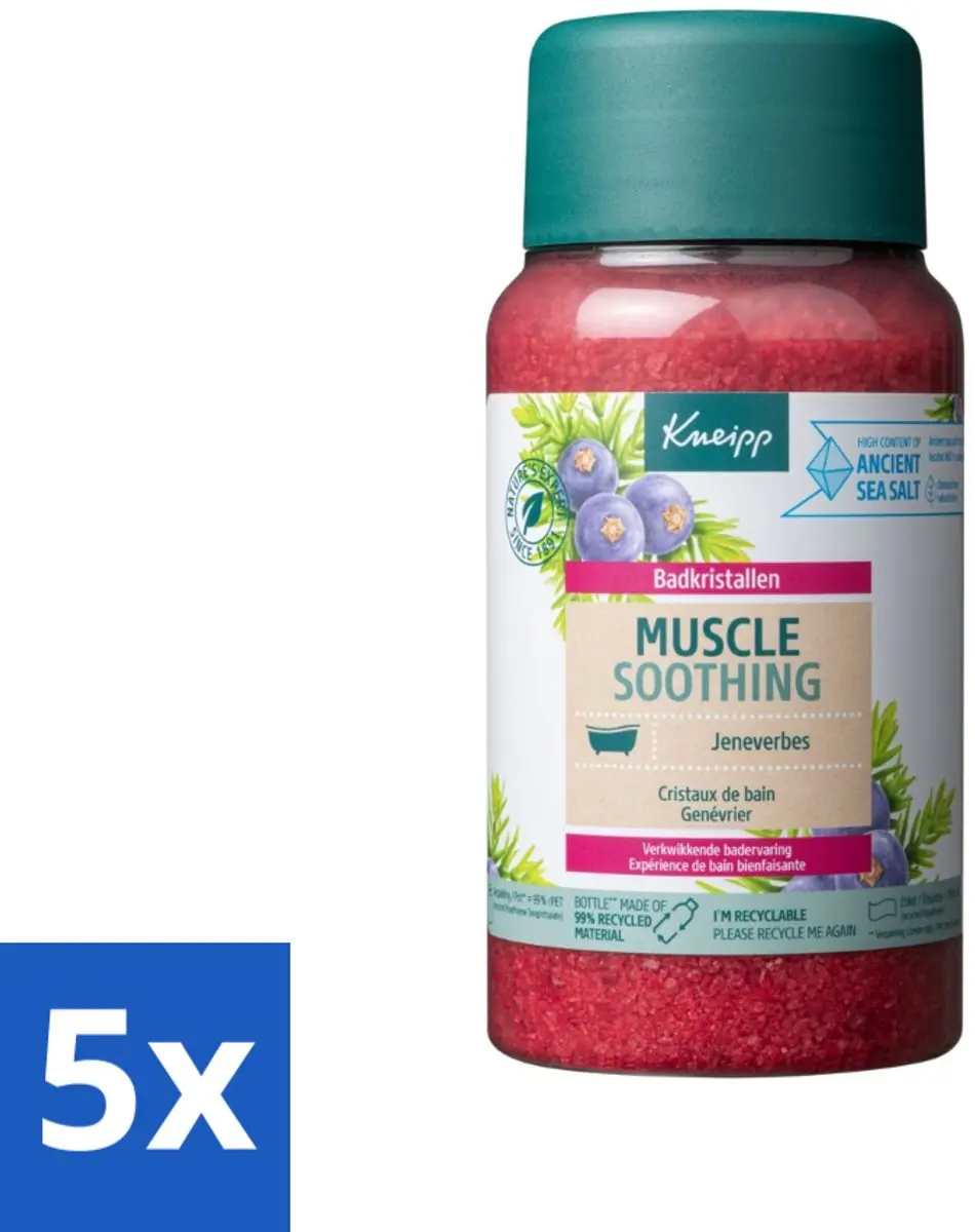 Kneipp Muscle Soothing Badzout Jeneverbes 600g