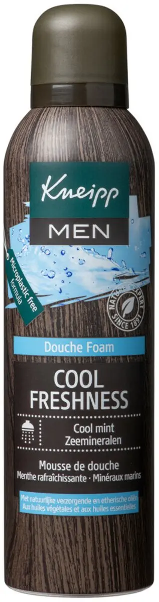 Kneipp Men Cool Freshness Douche Schuim 200ml - 10 Stuks
