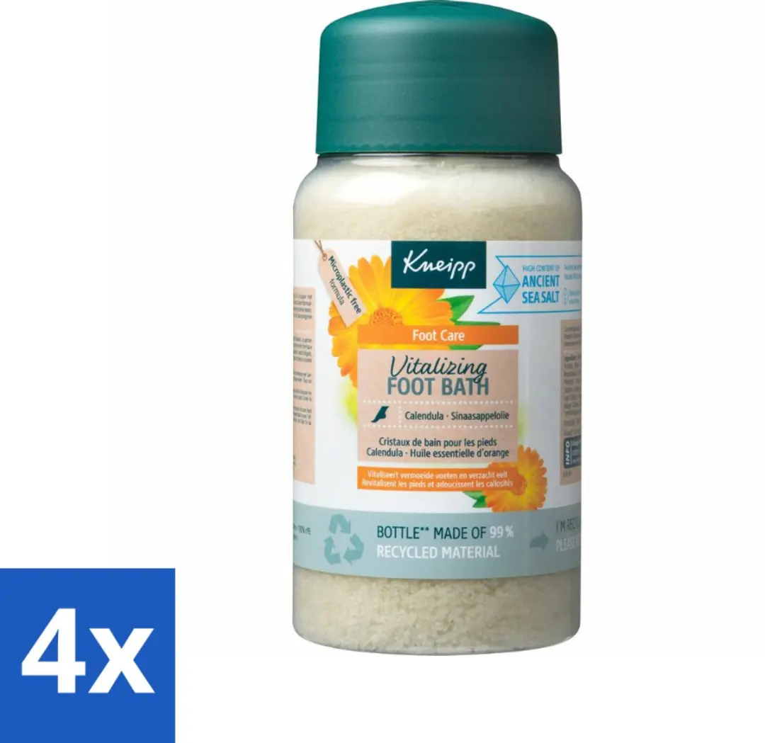 Kneipp Voetbadzout Vitalizing Citrusgeur 600g