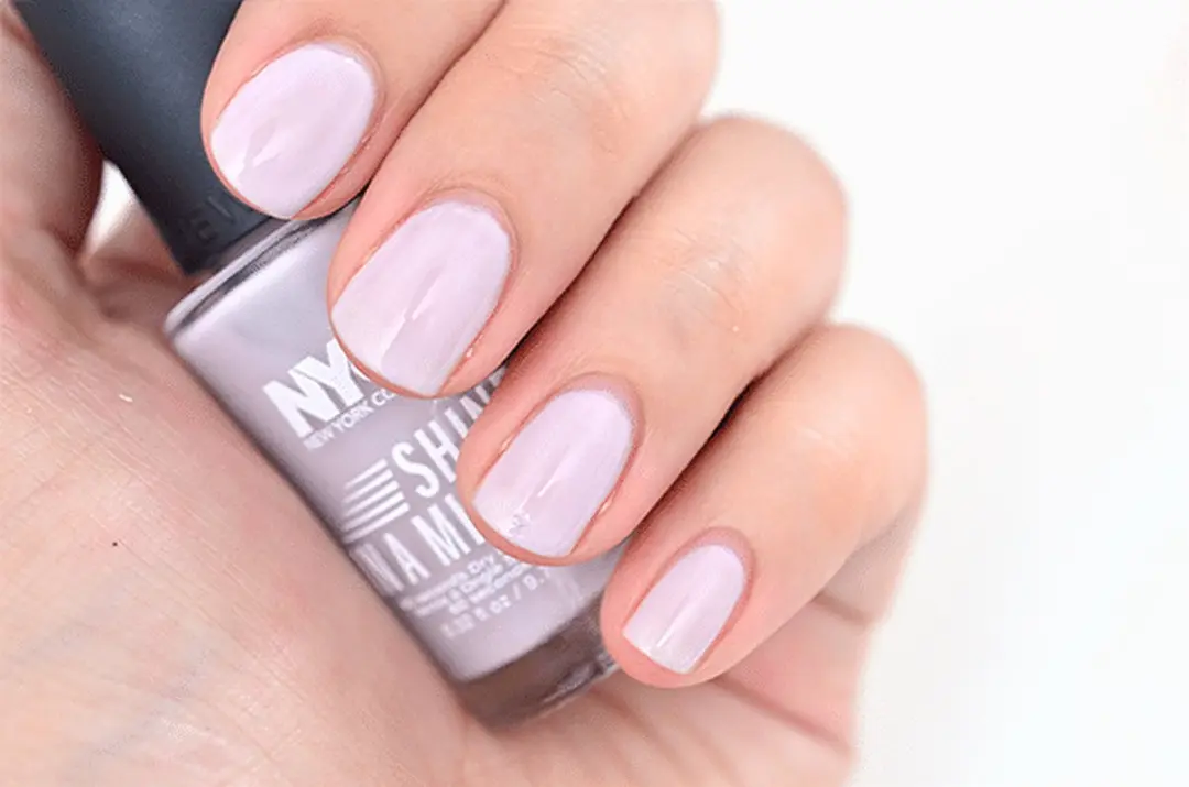 NYC Shine in a Minute Nagellak 501 Romantic Lilac