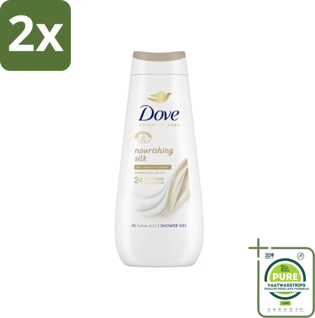 Dove Nourishing Silk Douchecrème 400ml