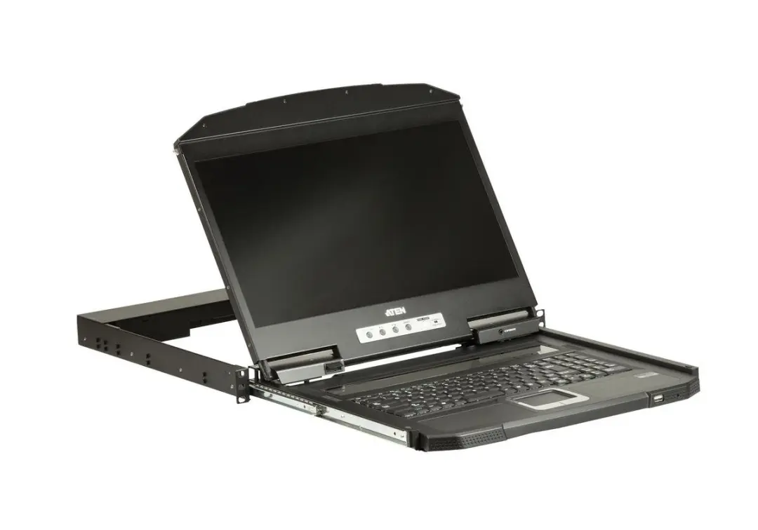 Aten CL3700NW Console USB HDMI - Duits Toetsenbord - Zwart