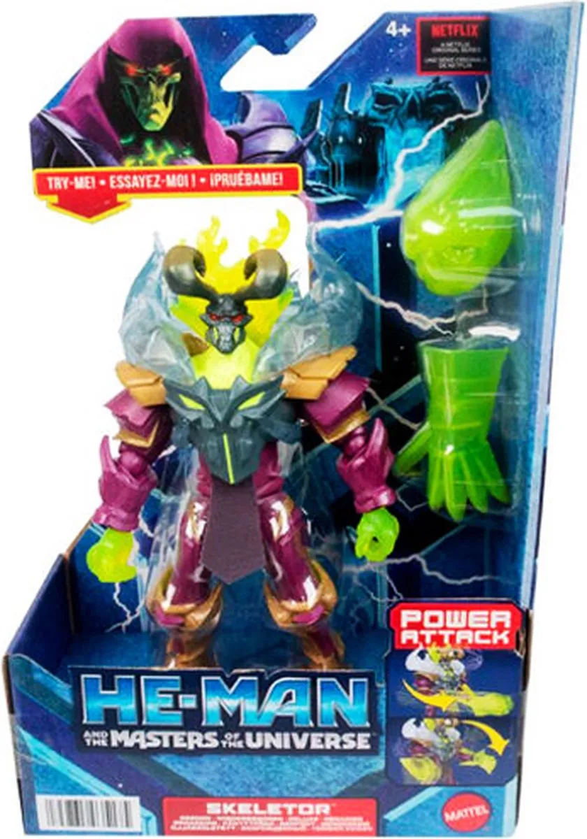 Mattel Skeletor Actiefiguur - Staand - 7cm - Multicolor
